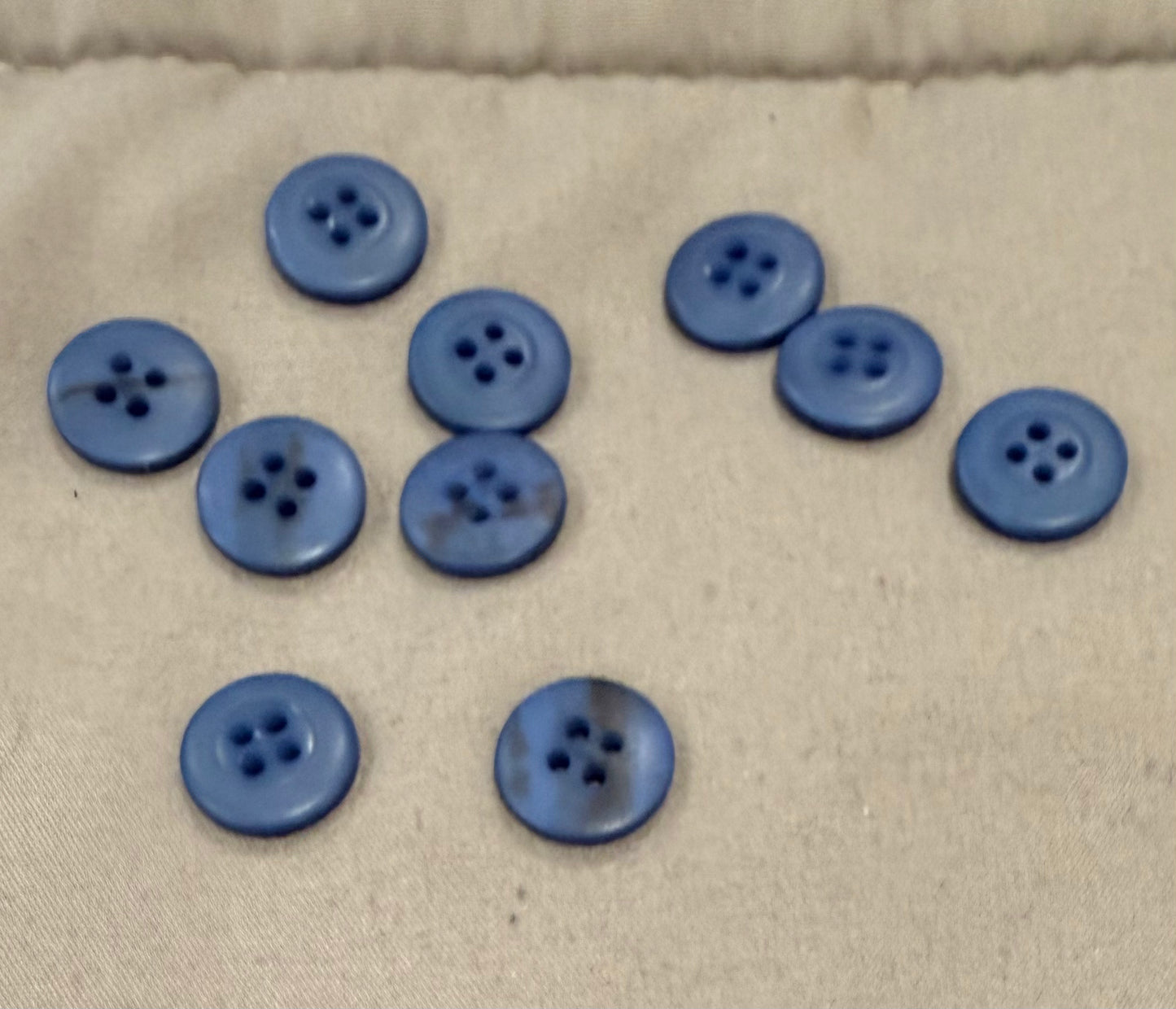 Buttons - Vintage Blue #11