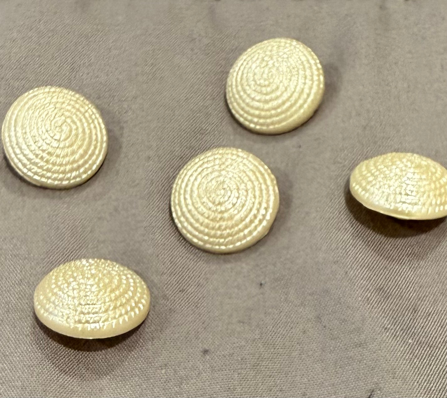Buttons - Vintage Fabric Look