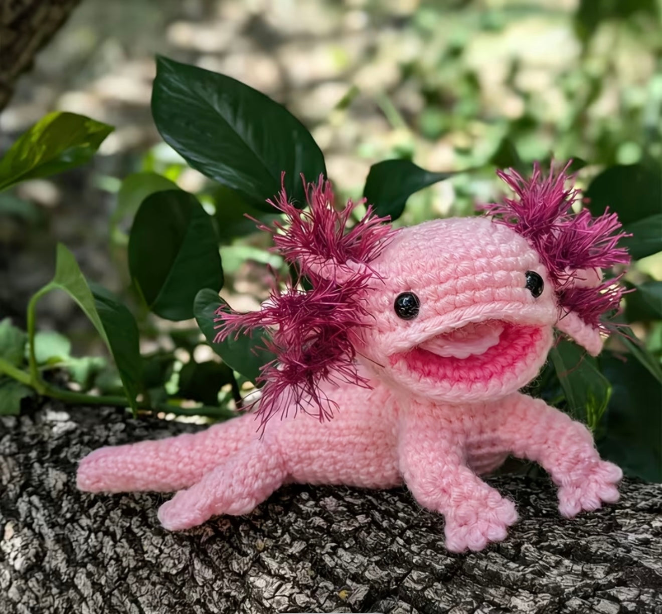 Amigurumi Crochet Kit - Axolotl