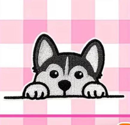 Patch - Husky Dog