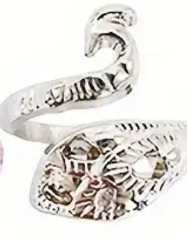 Ring - Yarn Guide - Silver Bird