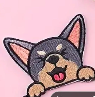 Patches - Frenchies Brown/Grey