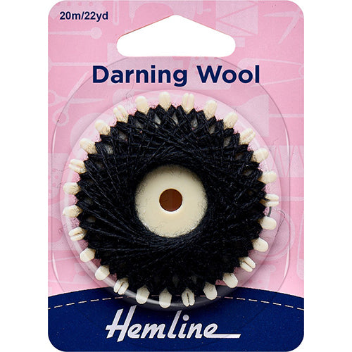 Darning/Mending Wool - Black