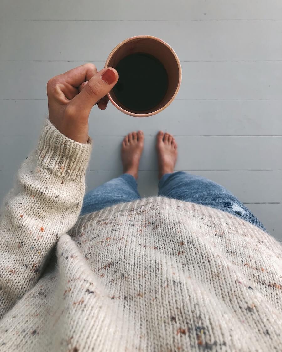 No Frills Sweater - PetiteKnit - PRINTED PATTERN
