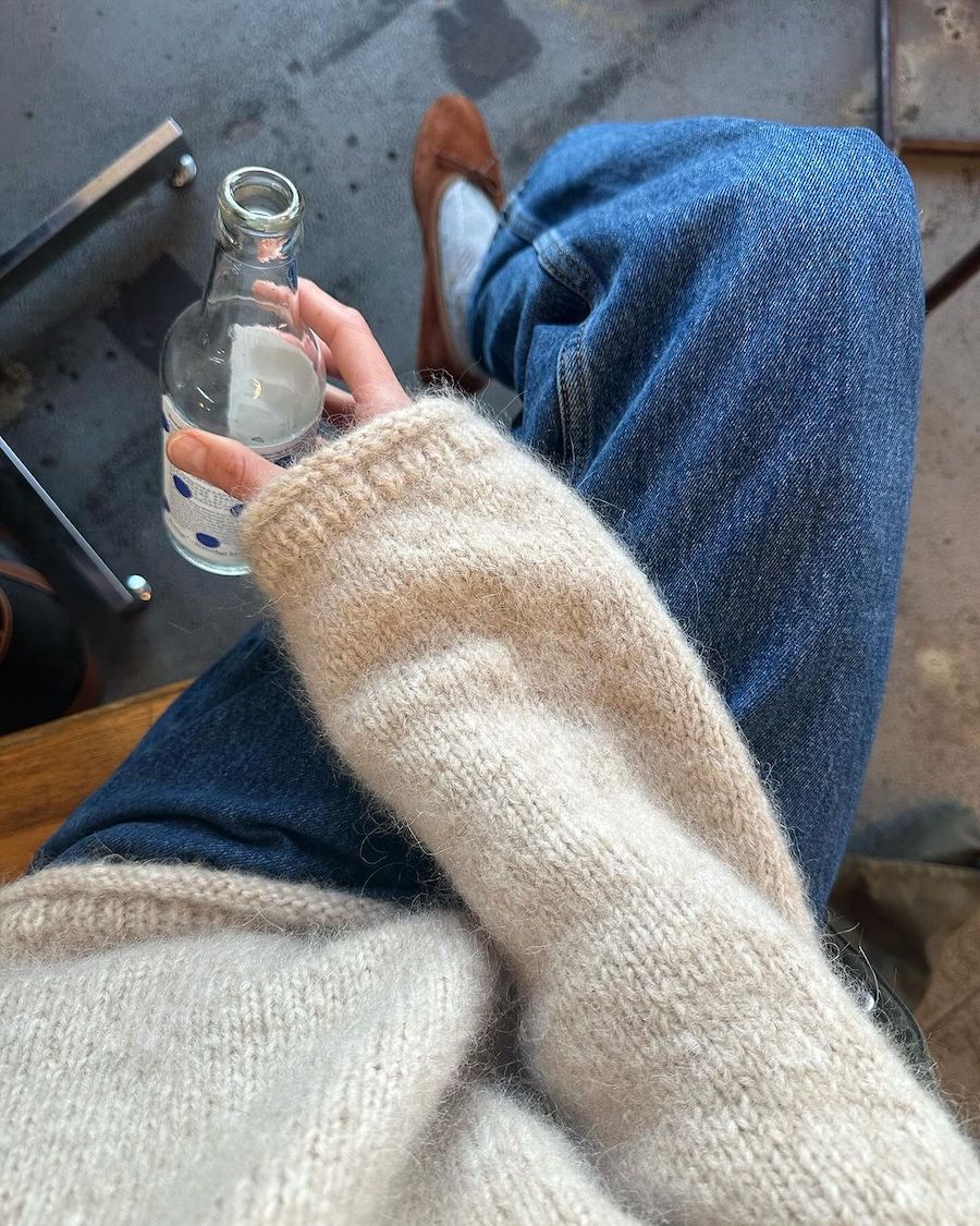 Cloud Sweater - PetiteKnit - PRINTED PATTERN