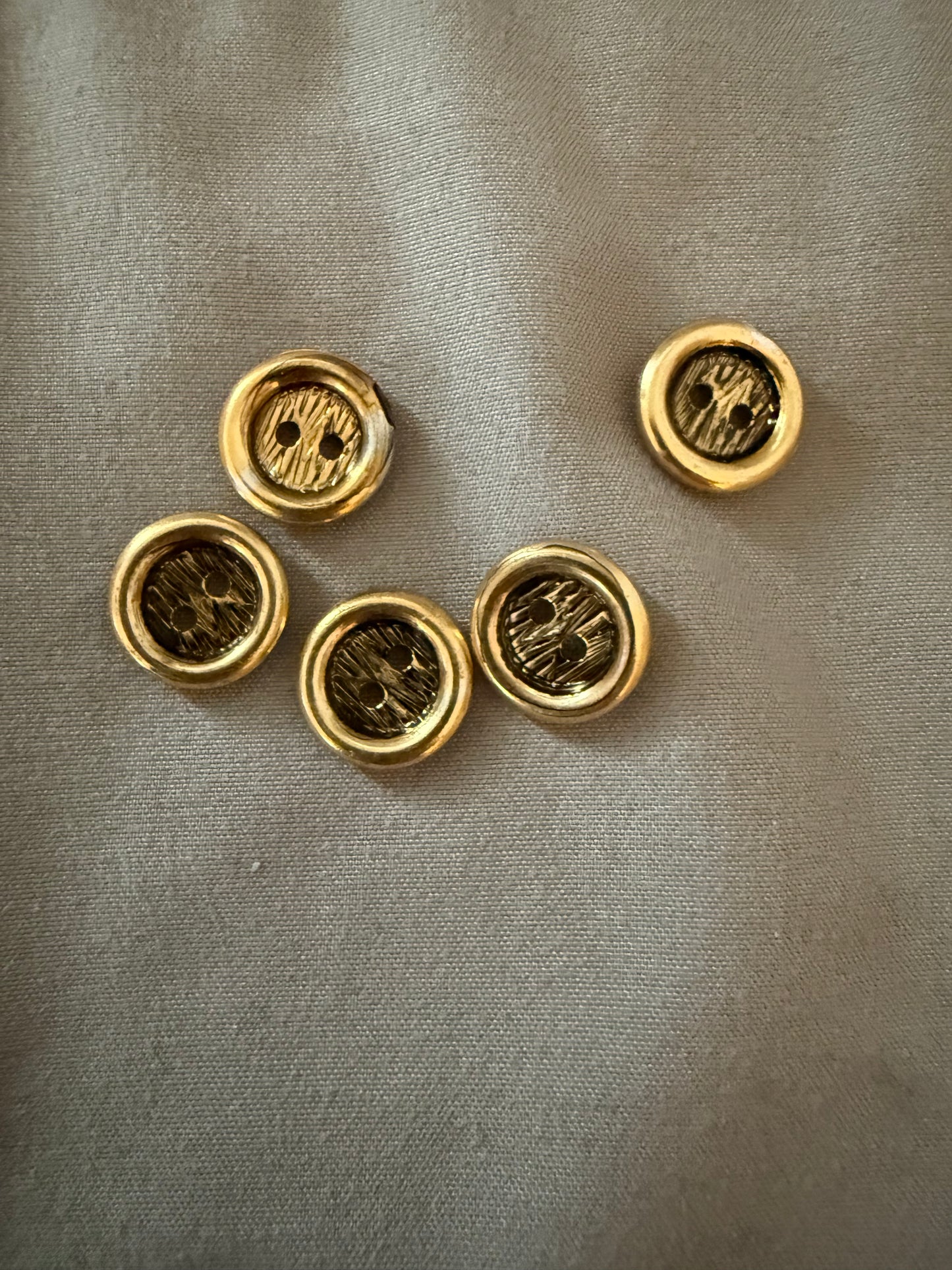 Buttons - Vintage Metal #9