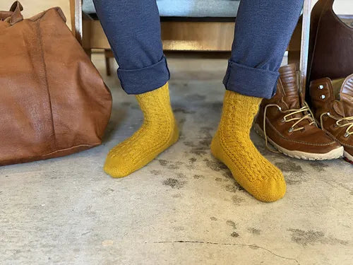 Ties that Bind Sock - EBEforever designs - PDF PATTERN