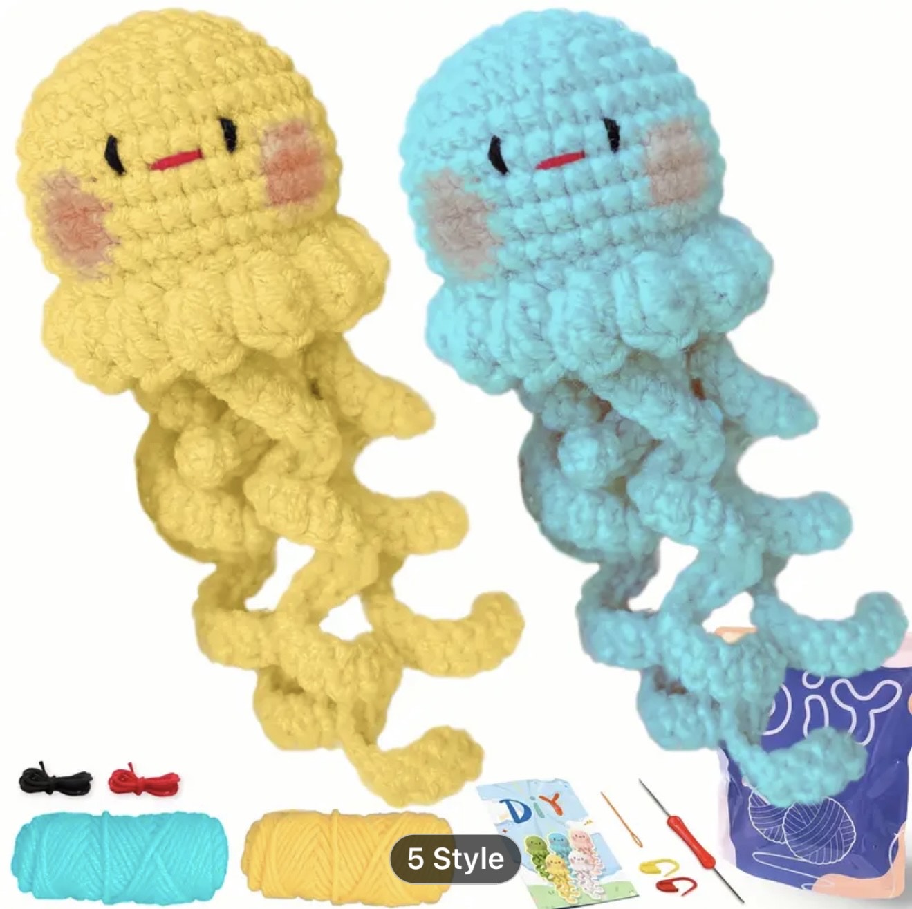 Amigurumi Crochet Kit - Jellyfish