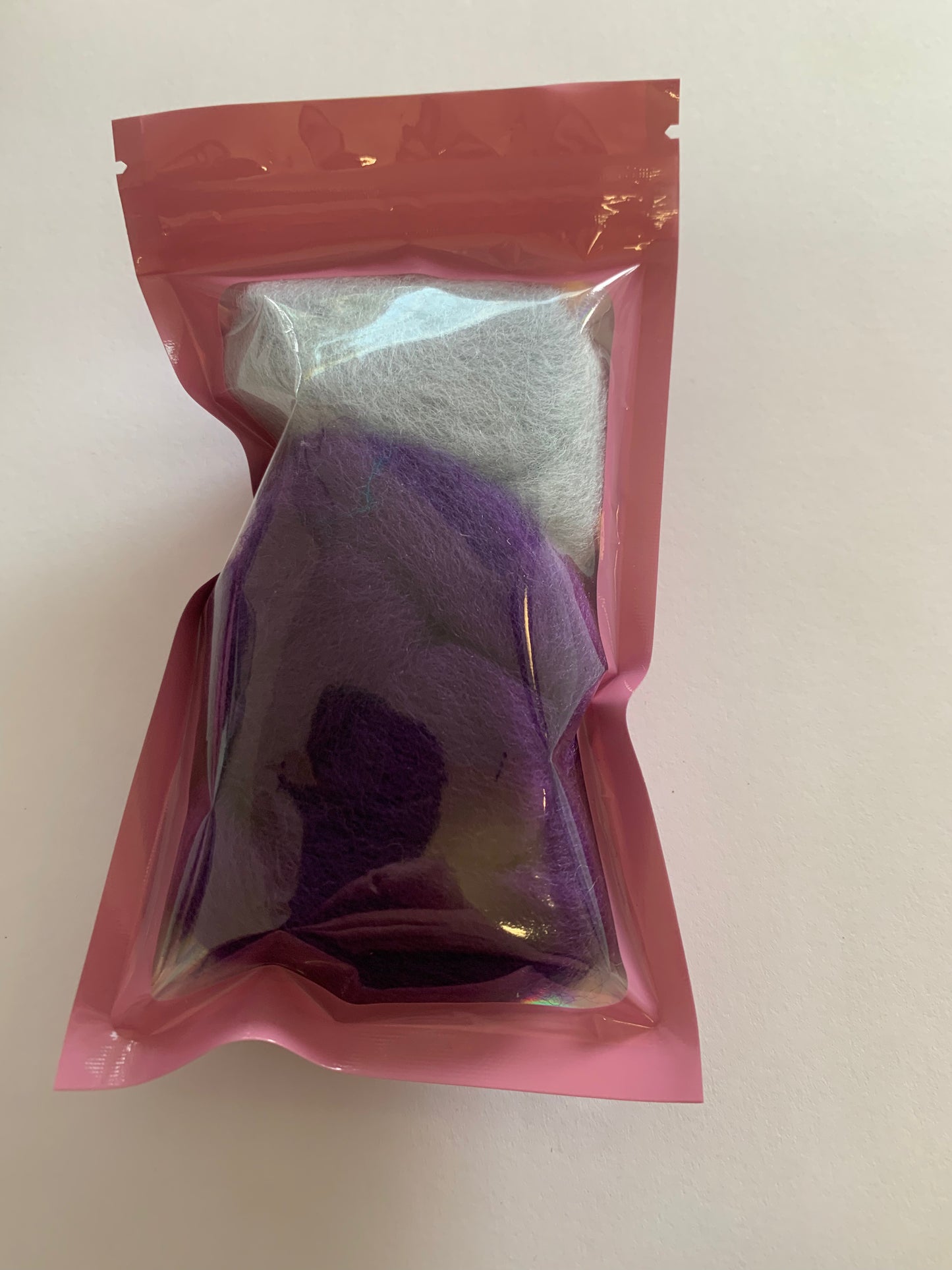 Needle Felting Corriedale Pack Small - Purples