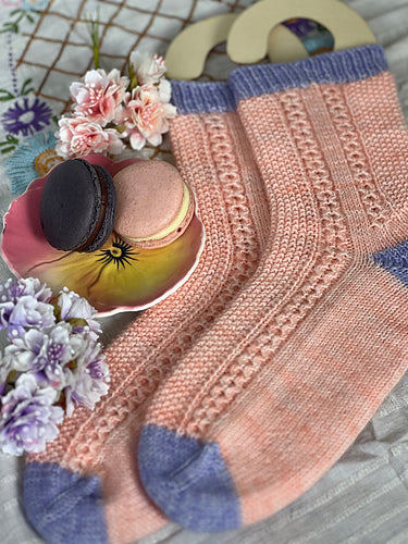 Sweet Enough Socks - EBEforever designs - PDF PATTERN