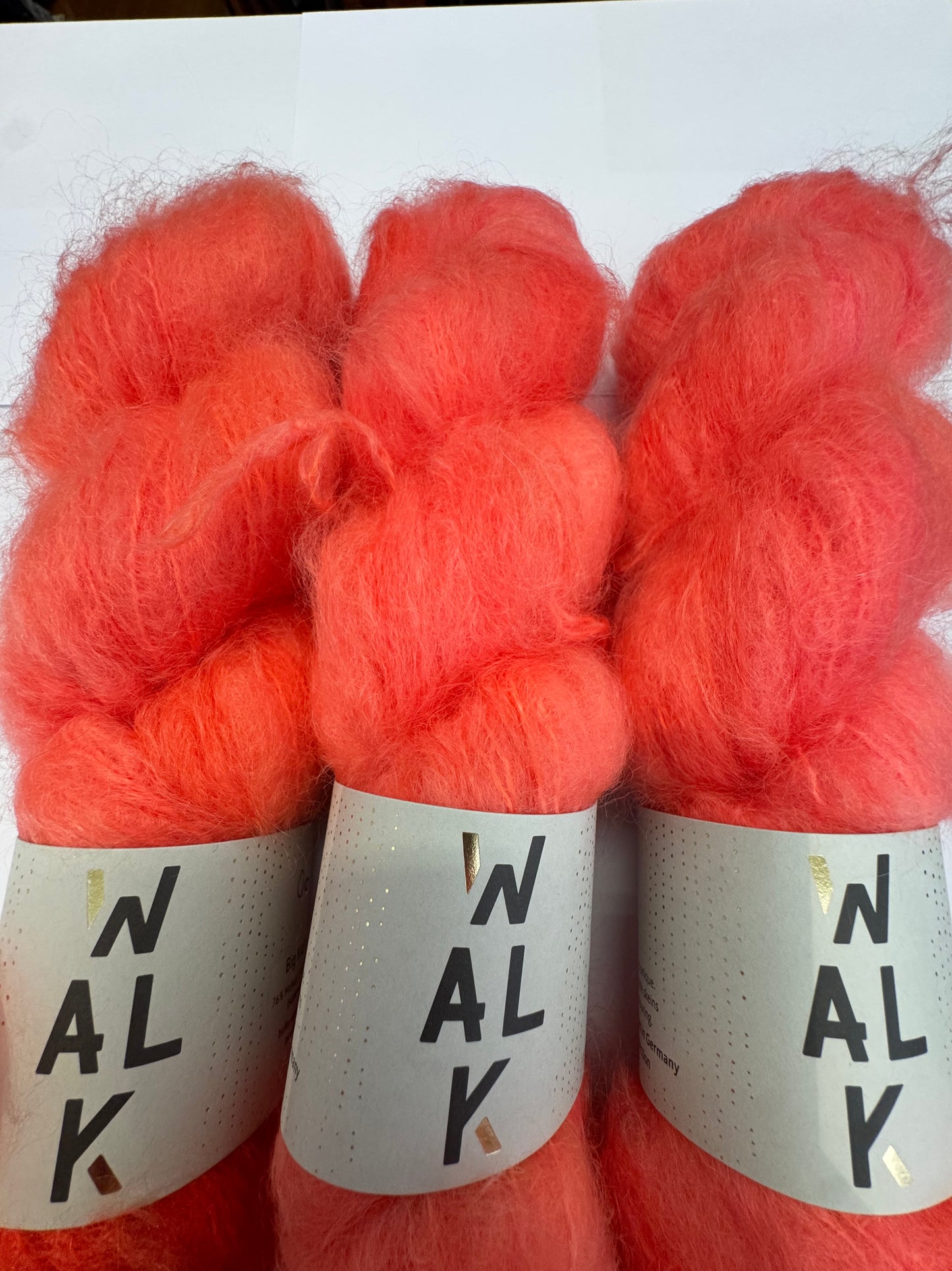 Walk Collection - Big Kid Mohair - Oranje