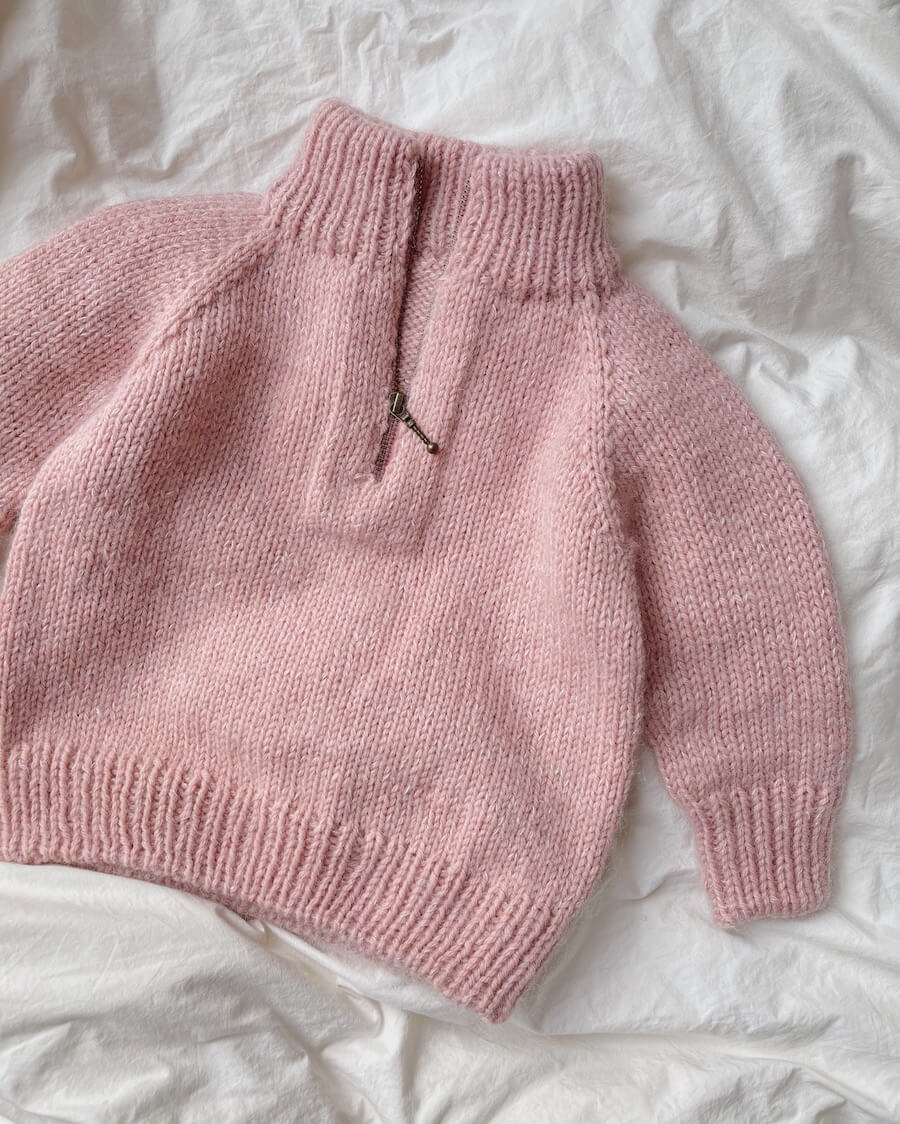 Zipper - 35 cm Powder Pink - PetiteKnit