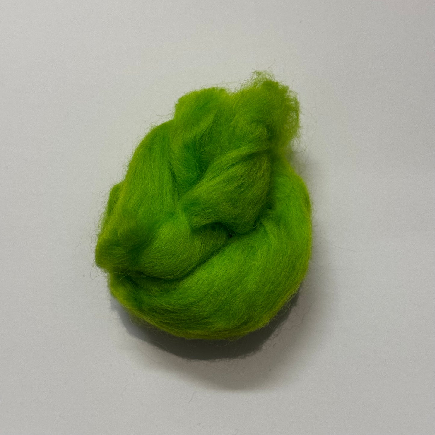 Needle Felting Corriedale Pack Small - Grass Green