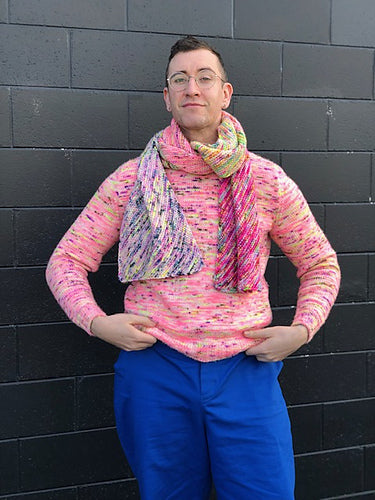 EBEforever designs - Bias Fade Scarf - PRINTED PATTERN