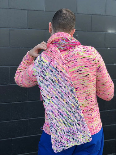 EBEforever designs - Bias Fade Scarf - PRINTED PATTERN