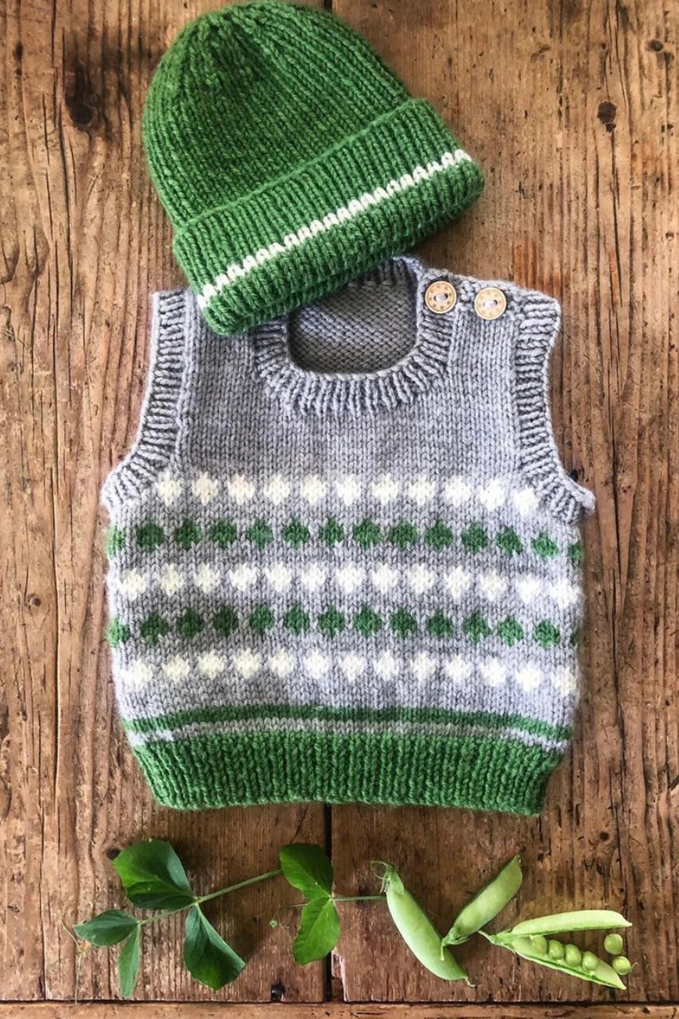 LisaFDesign - BC118 Cypress Vest and Hat