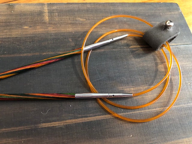 Bomod - Leather Cable Tidy - 80s Brick