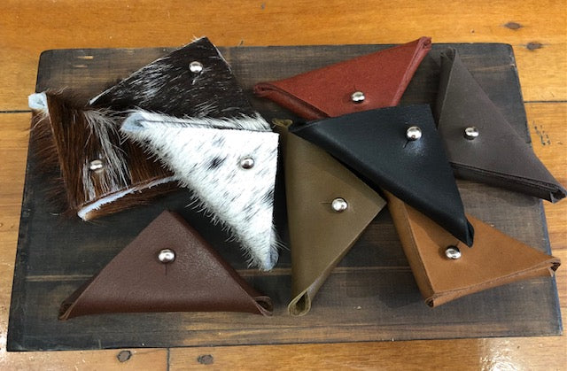 Bomod - Leather Mini Notion Pouch - Olive