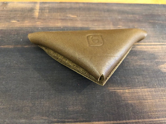 Bomod - Leather Mini Notion Pouch - Olive