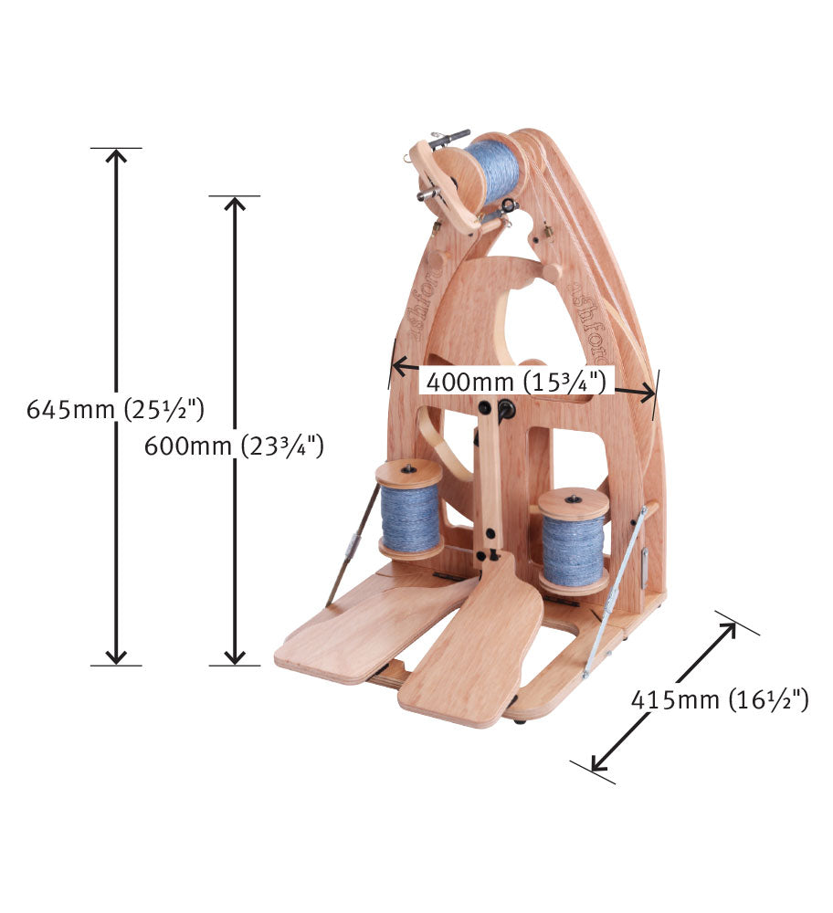 Ashford - Spinning Wheel - Joy - Double Treadle