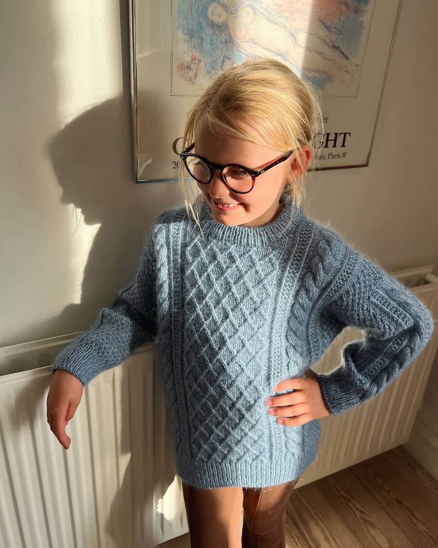 Moby Sweater - Junior - PetiteKnit - PRINTED PATTERN
