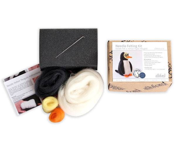 Ashford - Needle Felting Kit - Penguin