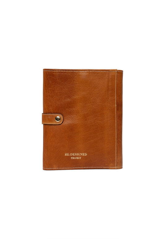 Re:Designed - Project 14 Large Needle Case - Burned Tan/Gold
