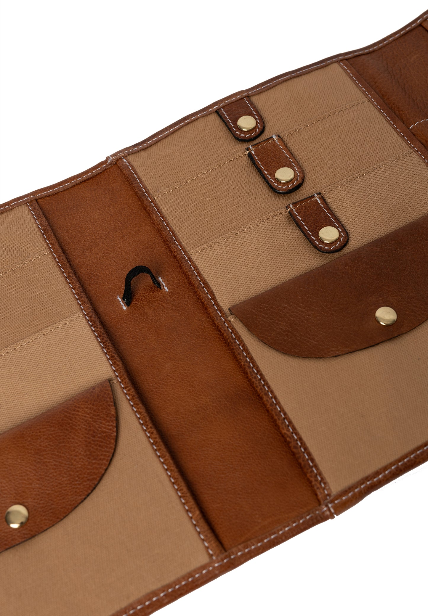 Re:Designed - Project 14 Large Needle Case - Walnut/Gold - 30 DAY PREORDER