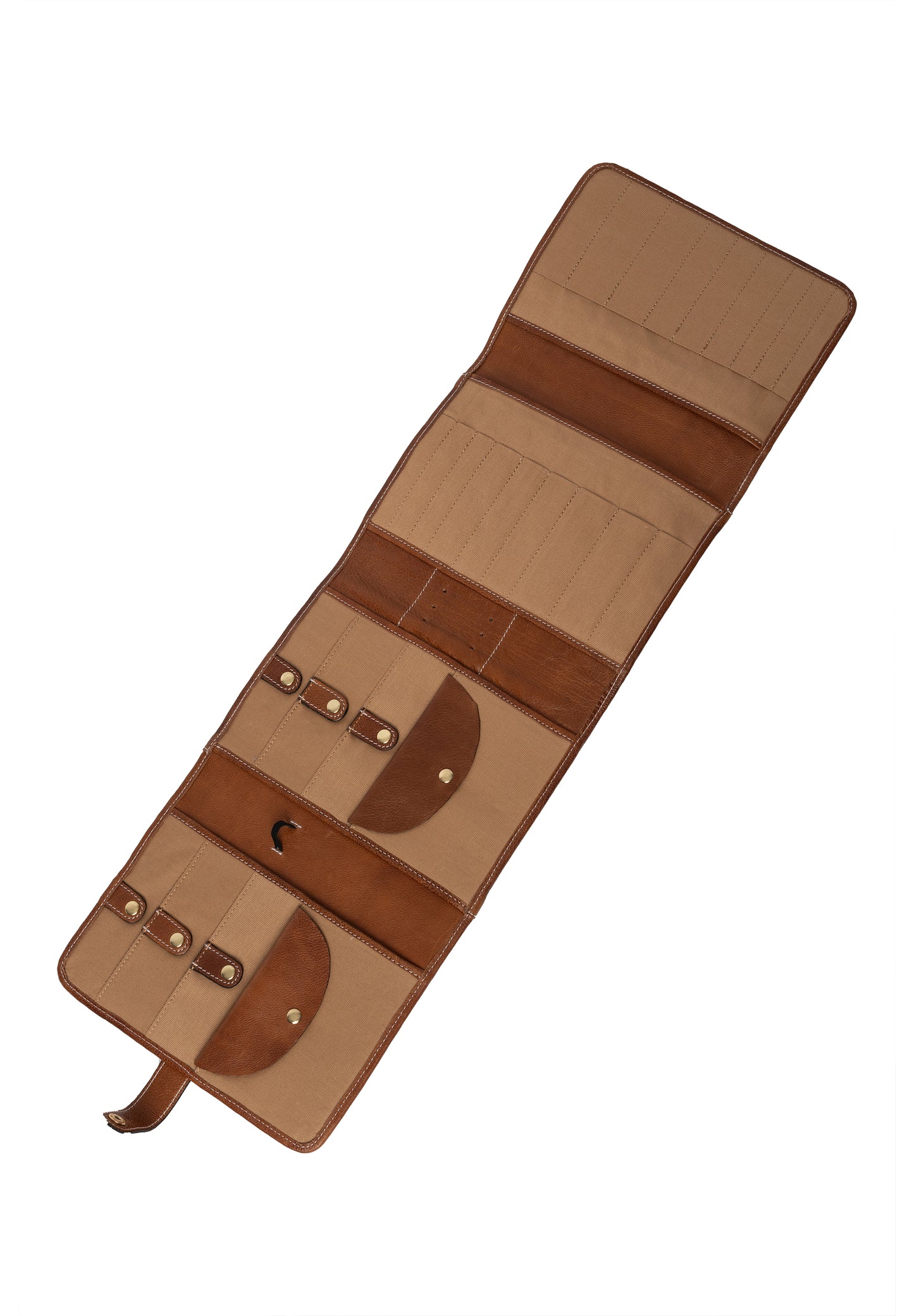 Re:Designed - Project 14 Large Needle Case - Walnut/Gold - 30 DAY PREORDER