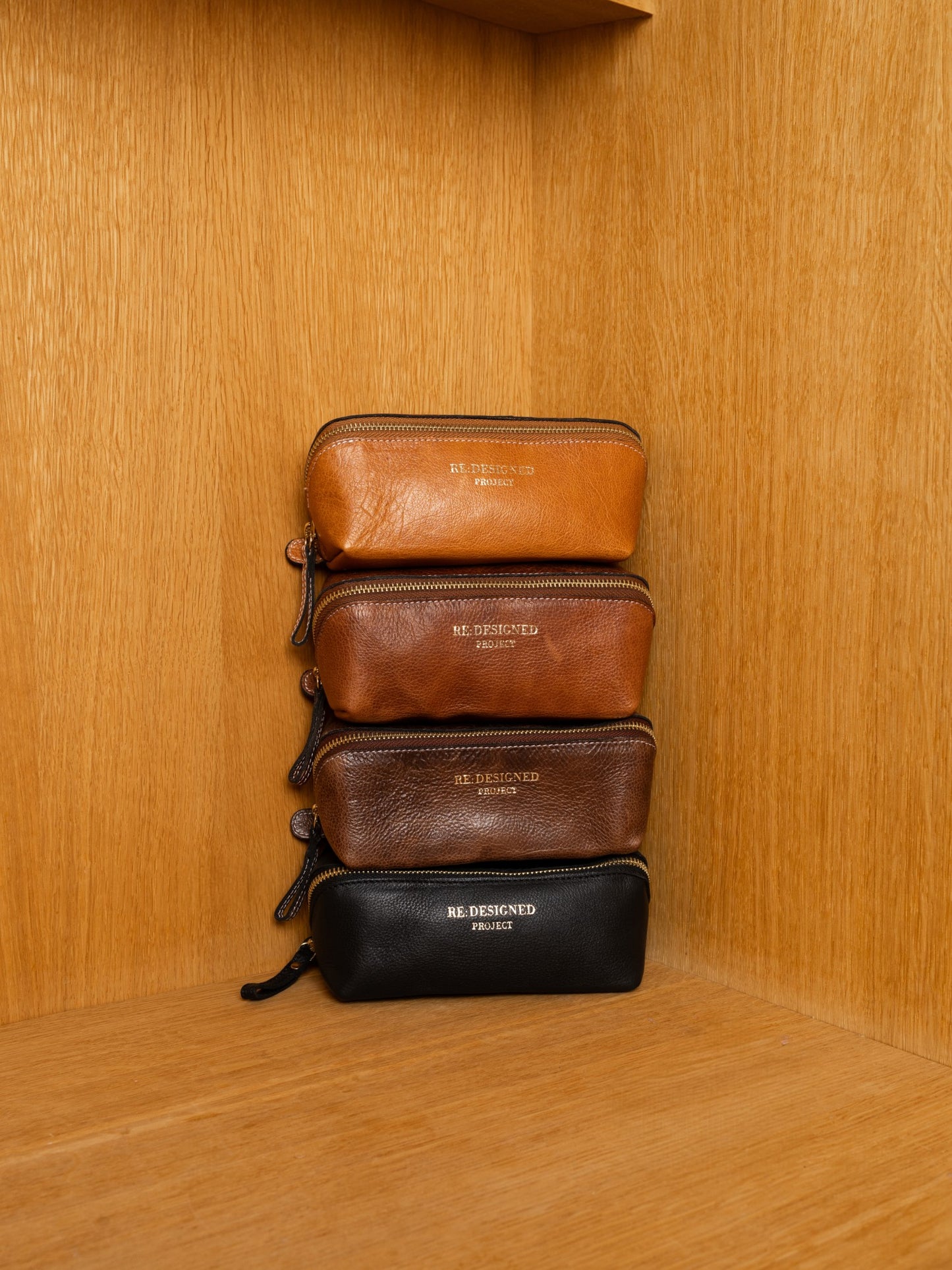 Re:Designed - Project 36 Tool Case - Burned Tan/Gold