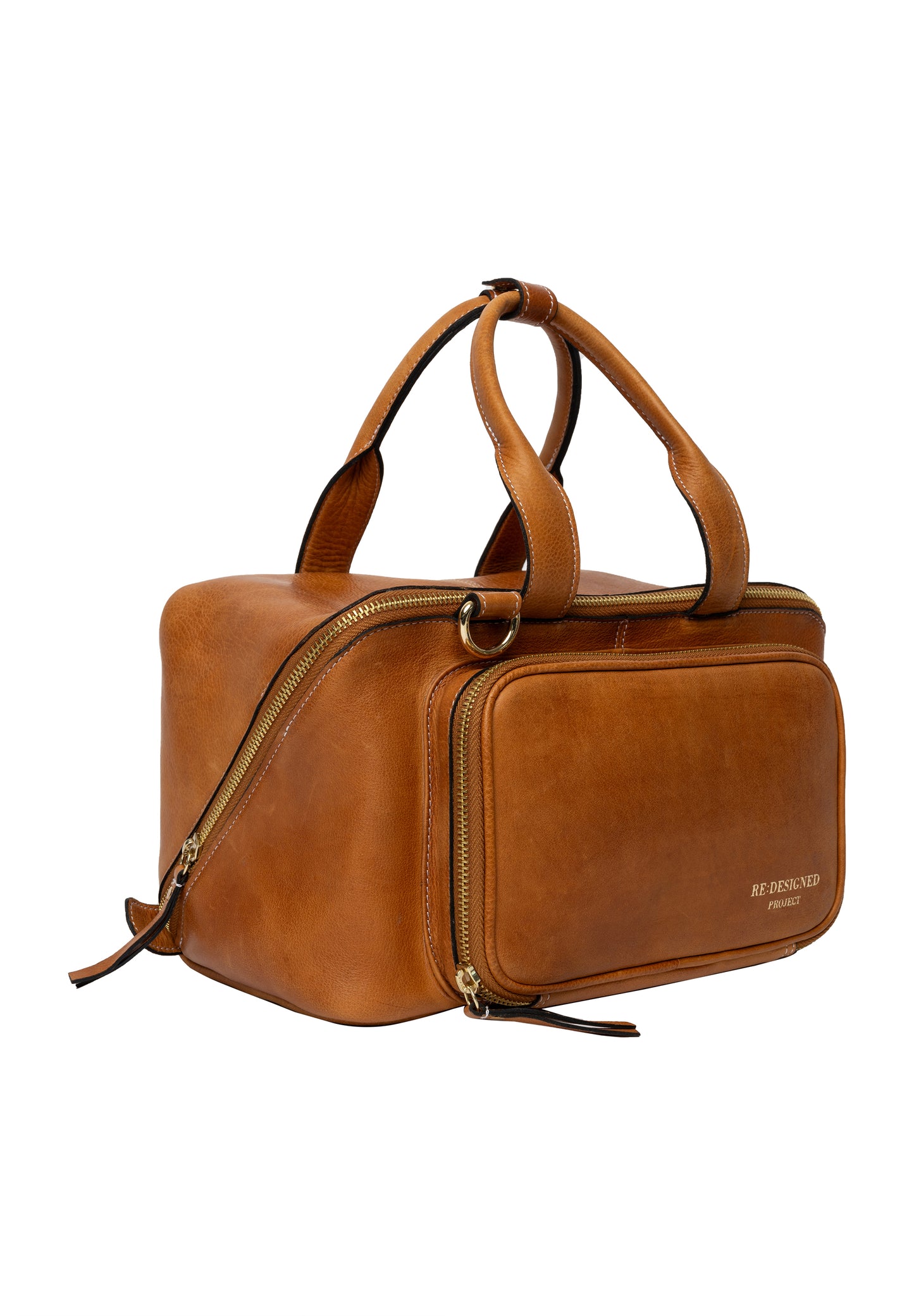 Re:Designed - Project 39 Crossover Bag - Burned Tan/Gold