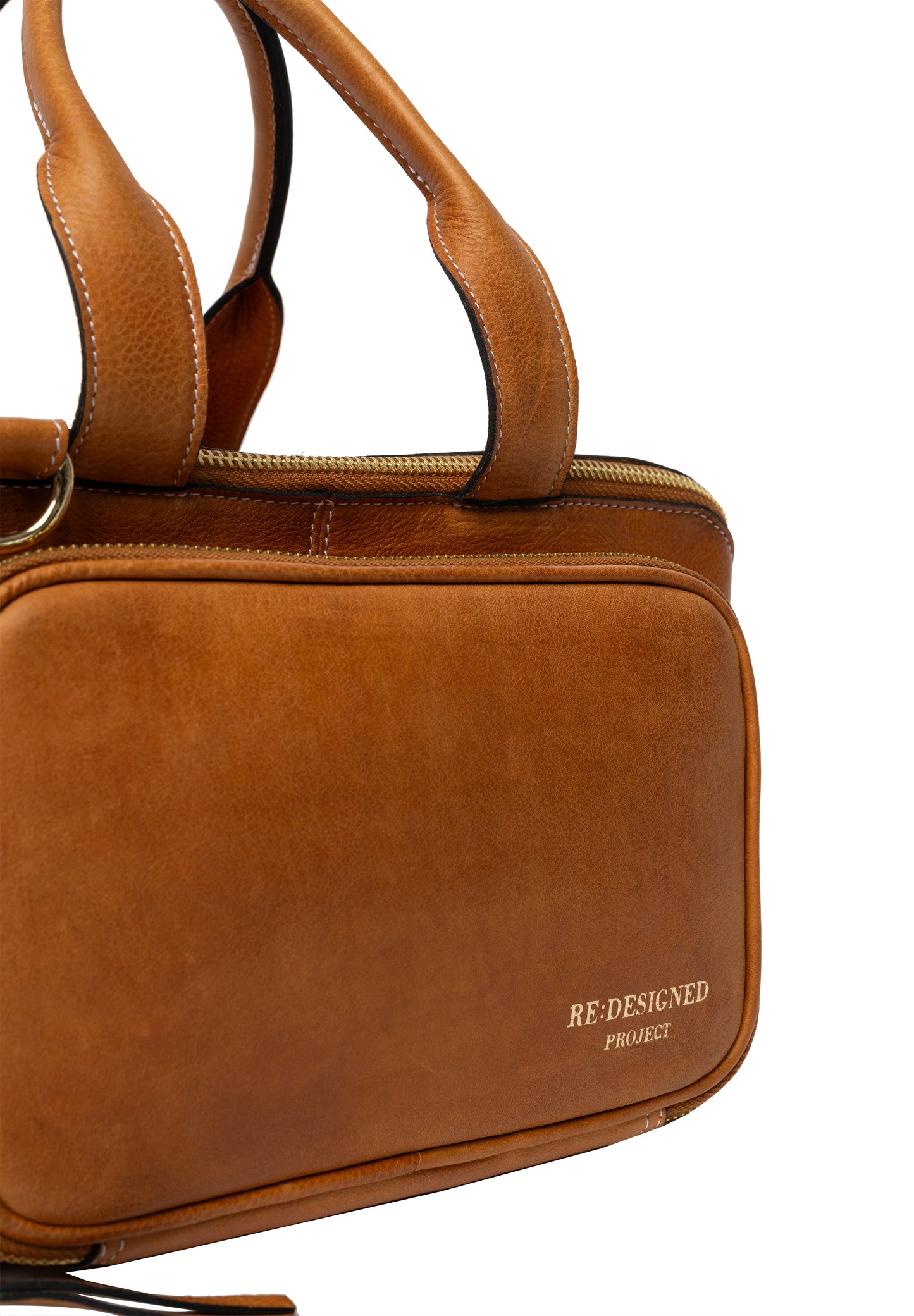 Re:Designed - Project 39 Crossover Bag - Burned Tan/Gold
