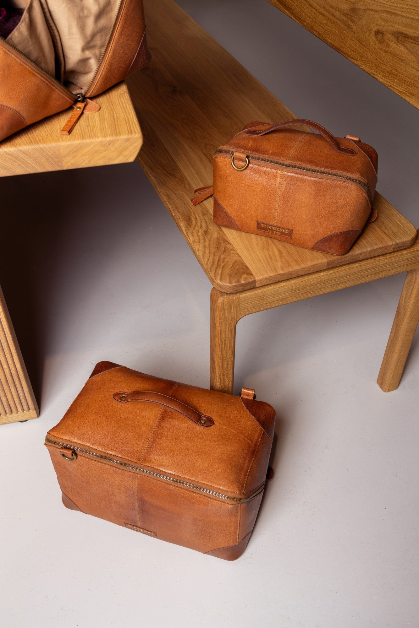 Re:Designed - Project 78 Organiser - Burned Tan/Walnut