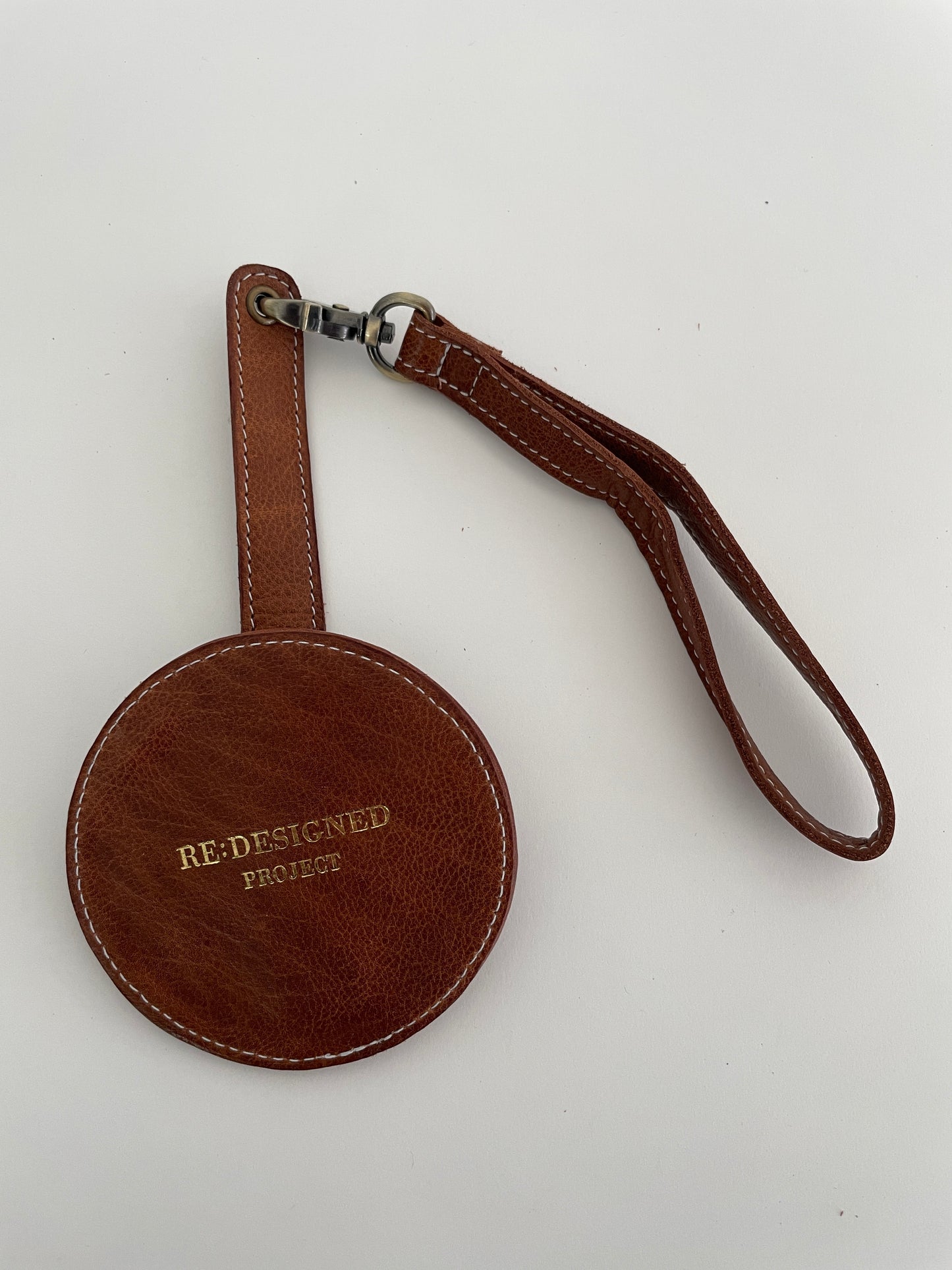 Re:Designed - Project 94 Leather Mini Yarn Minder - Woodsmoke - PREORDER - NOVEMBER DELIVERY