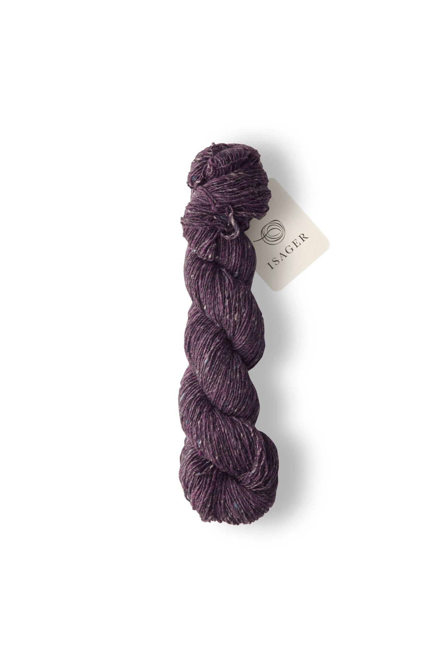 Isager - Tweed - Purple