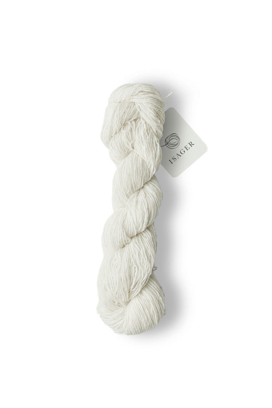 Isager - Tweed - Raw White