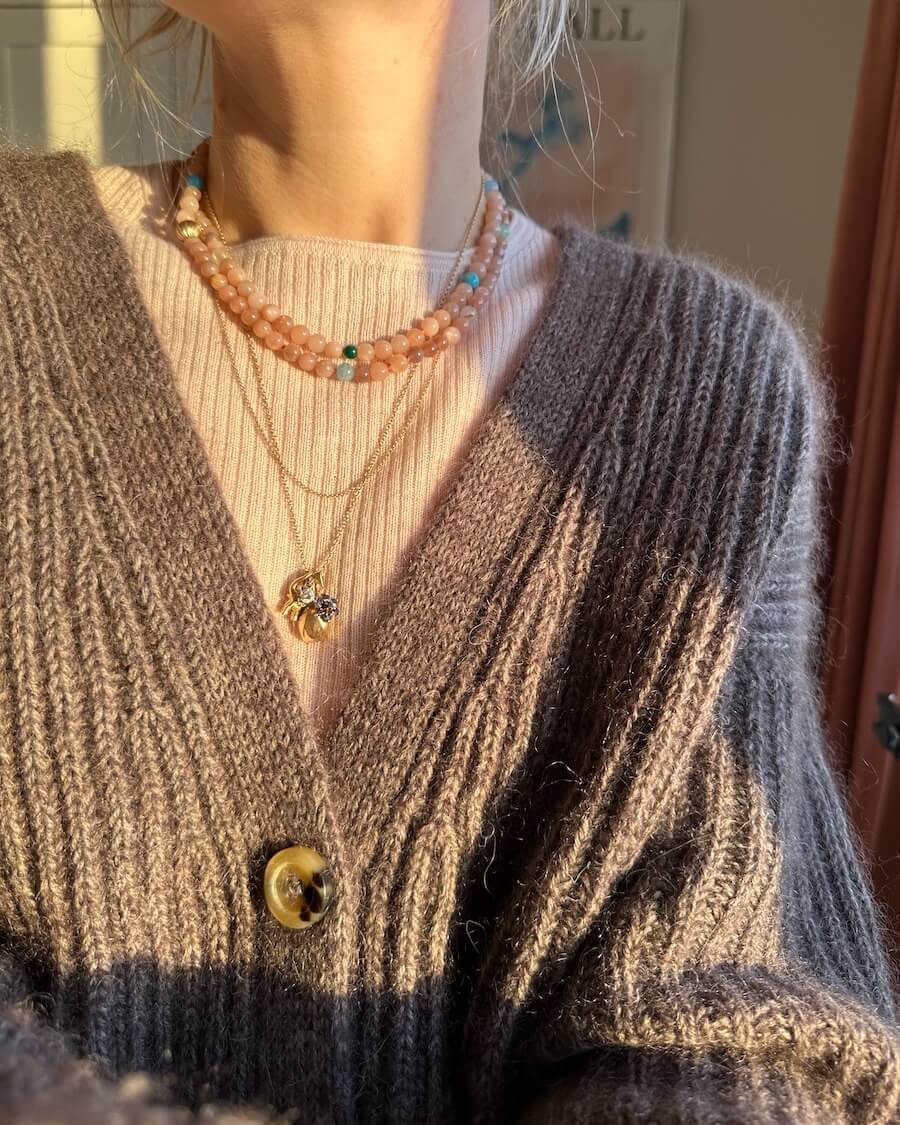Agnete Cardigan - PetiteKnit - PRINTED PATTERN
