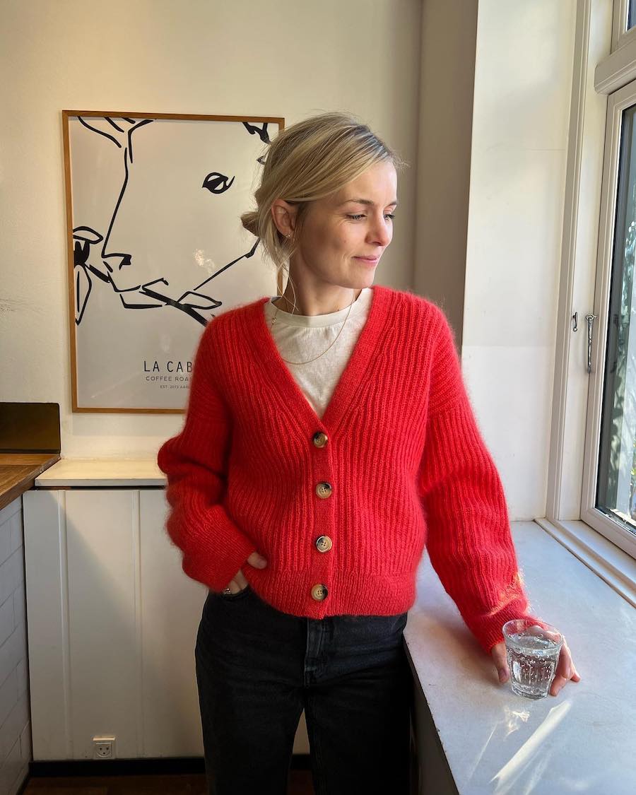 Agnete Cardigan - PetiteKnit - PRINTED PATTERN