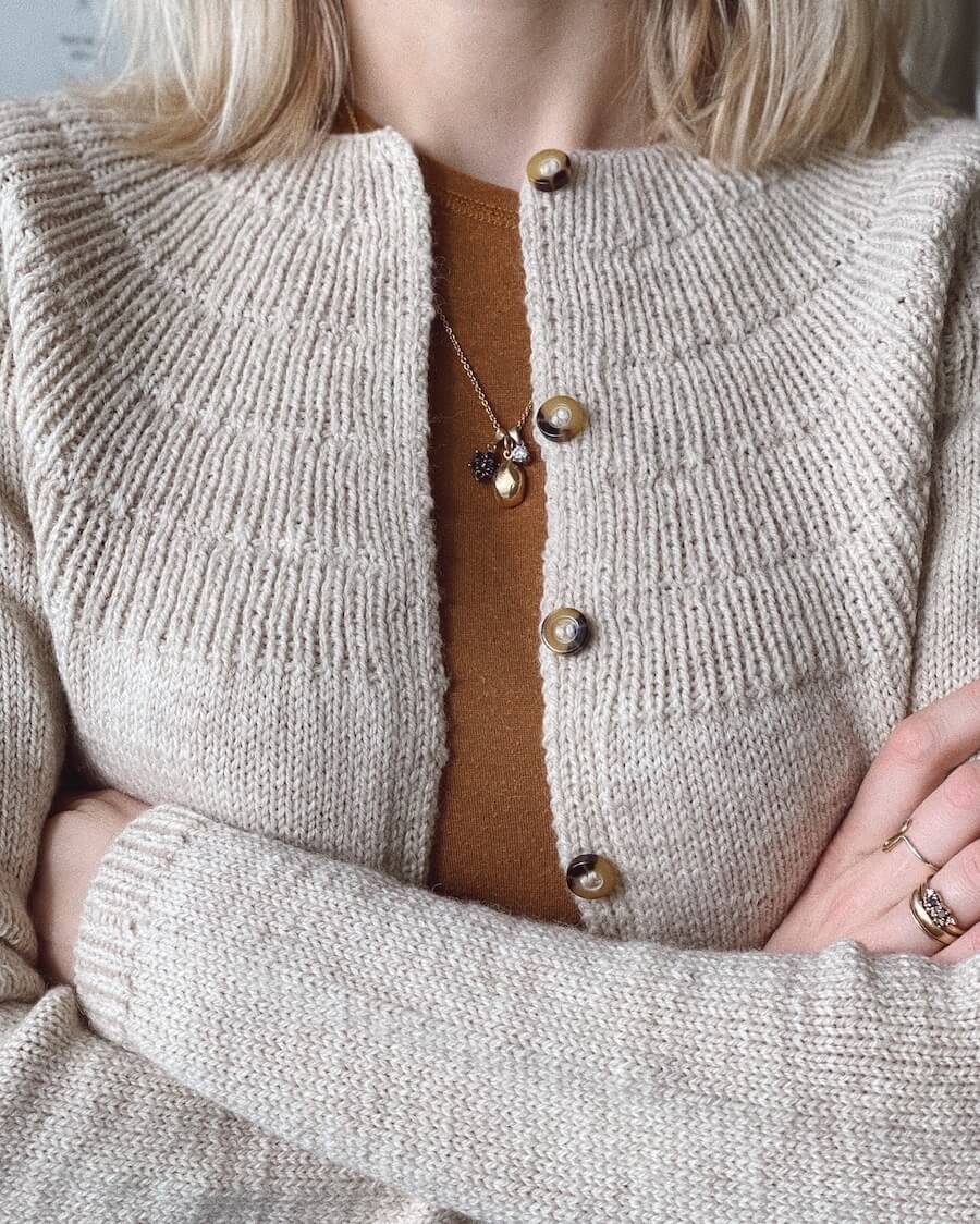 Anker's Cardigan - My Size - PetiteKnit - PRINTED PATTERN