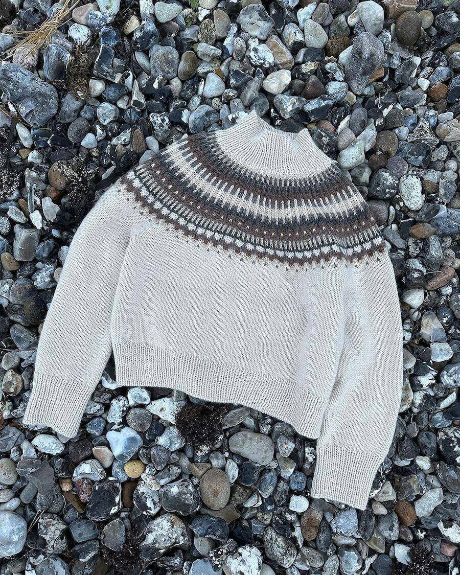 Celeste Sweater - PetiteKnit - PRINTED PATTERN