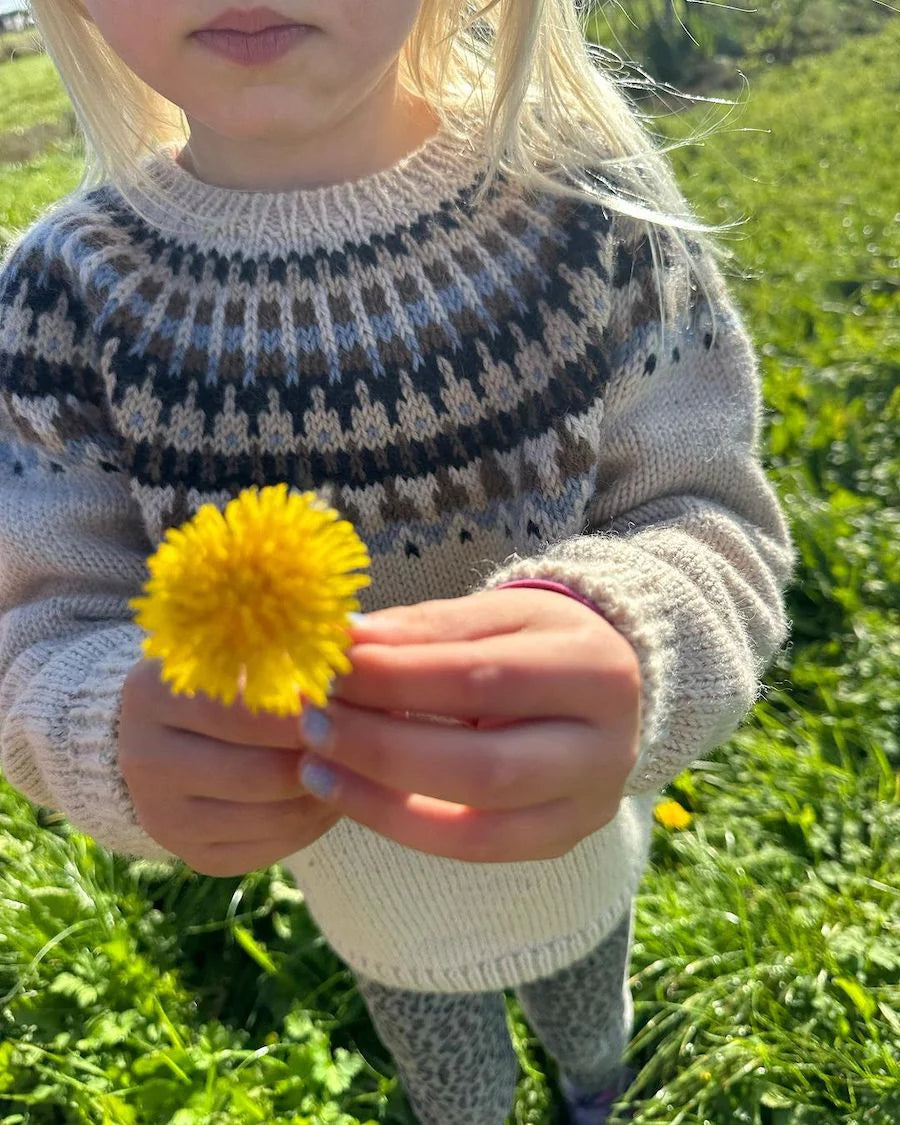 Celeste Sweater - Junior - PetiteKnit - PRINTED PATTERN
