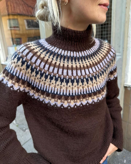 Celeste Sweater - PetiteKnit - PRINTED PATTERN