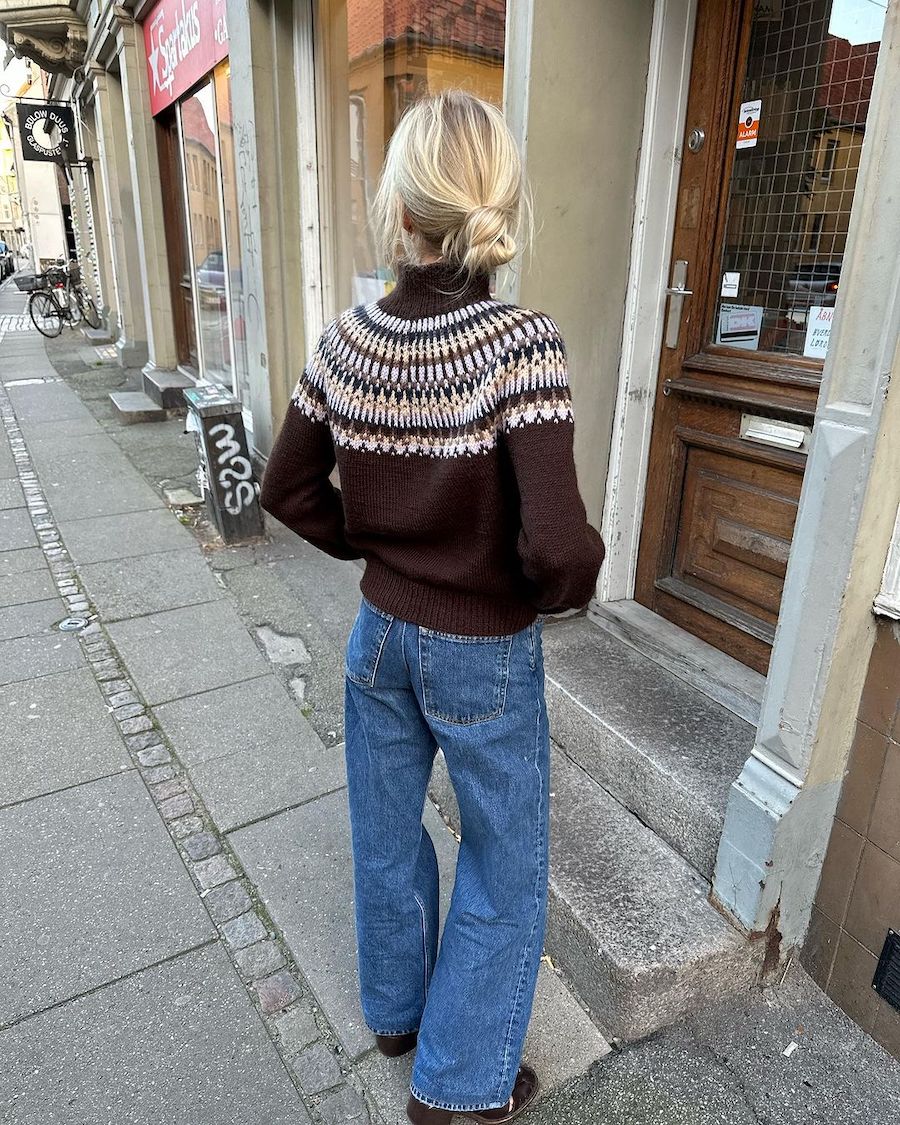 Celeste Sweater - PetiteKnit - PRINTED PATTERN