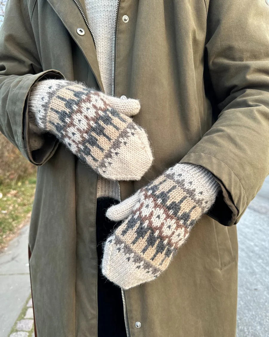 Celeste Mittens - PetiteKnit - PRINTED PATTERN