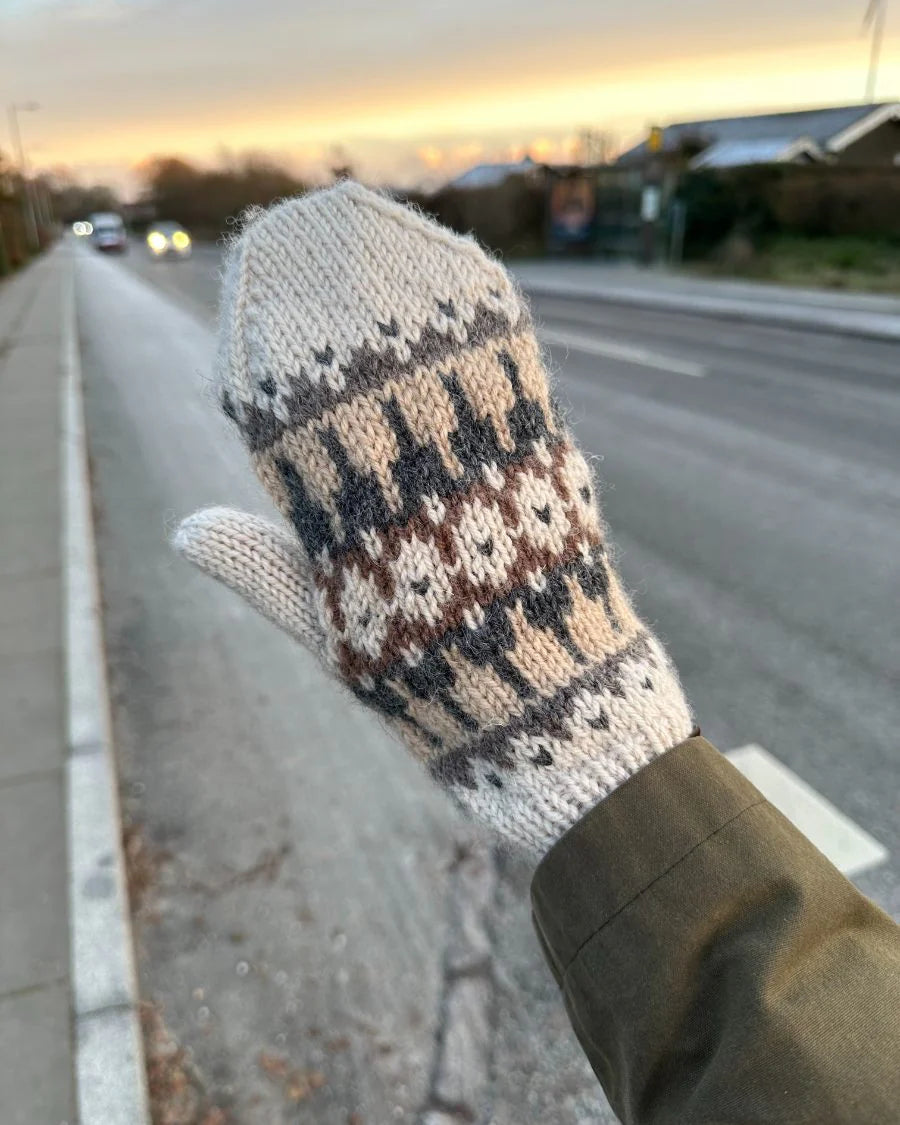 Celeste Mittens - PetiteKnit - PRINTED PATTERN