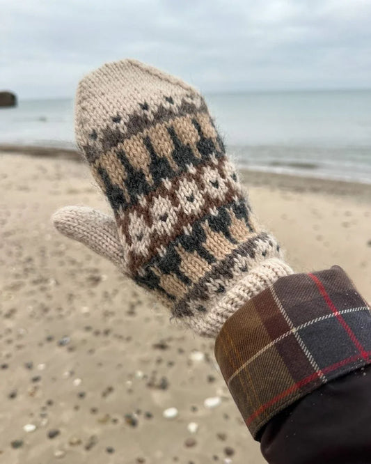 Celeste Mittens - PetiteKnit - PRINTED PATTERN