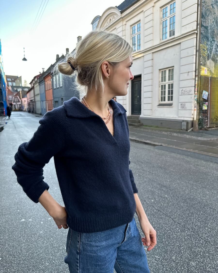 Elisabeth Blouse - PetiteKnit - PRINTED PATTERN