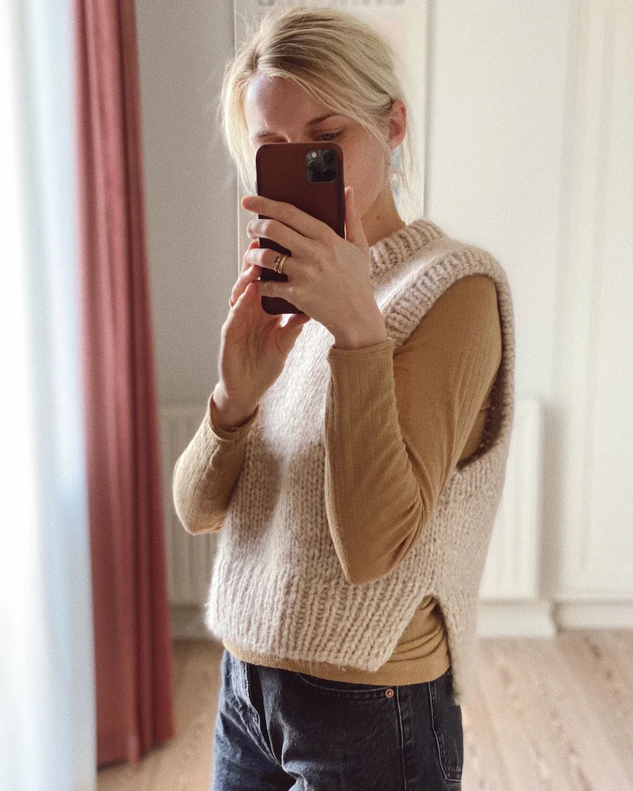 Holiday Slipover - PetiteKnit - PRINTED PATTERN