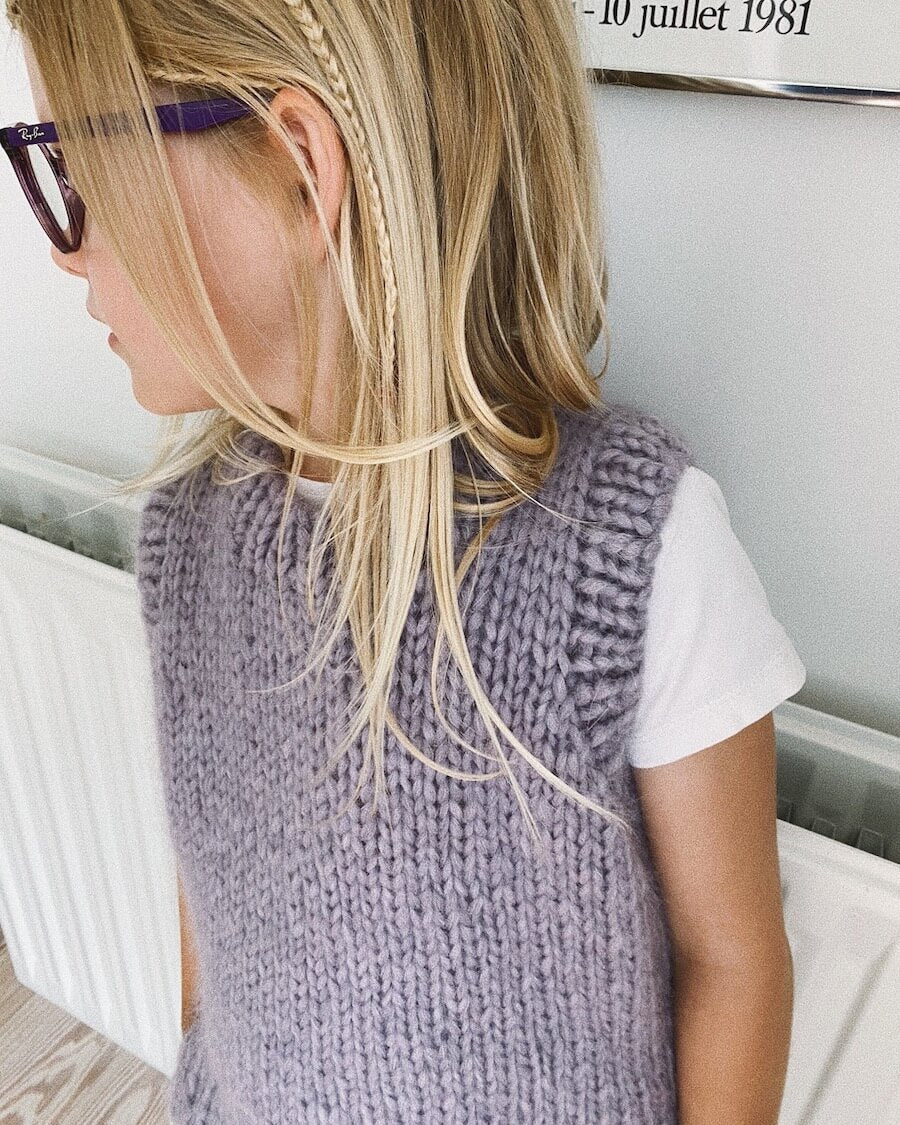 Holiday Slipover - Junior - PetiteKnit - PRINTED PATTERN