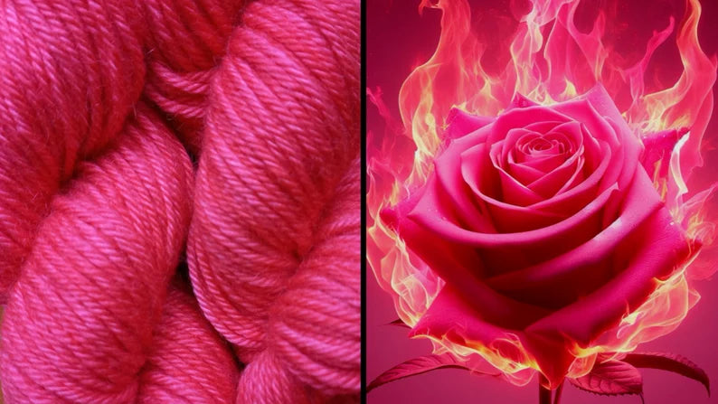 Ad Maiora - Mohair Yarn - Hot Pink